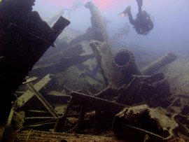 Wreck Diving on a PADI Advanced Open Water Course
